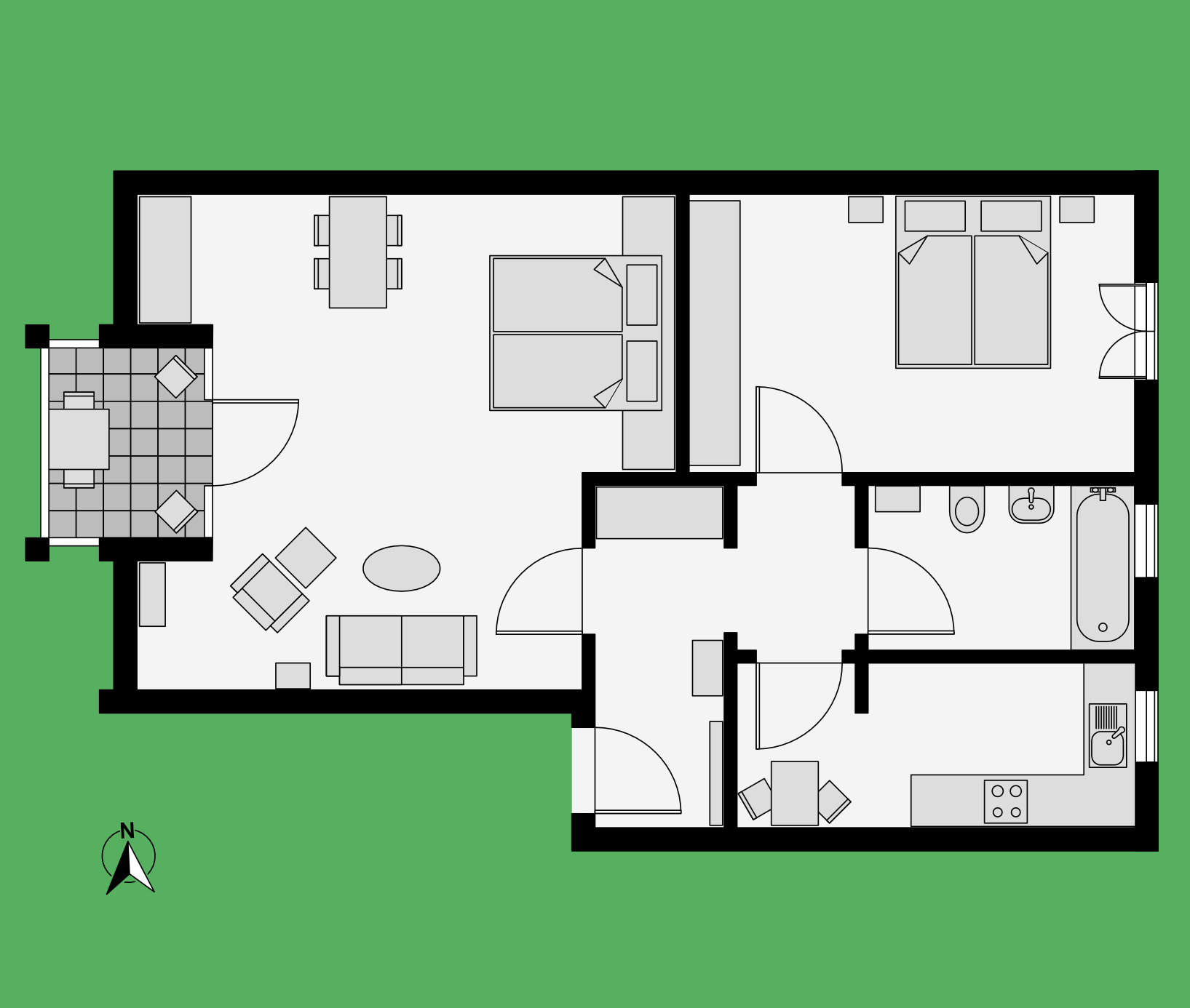 Grundriss von Urlaubstraum